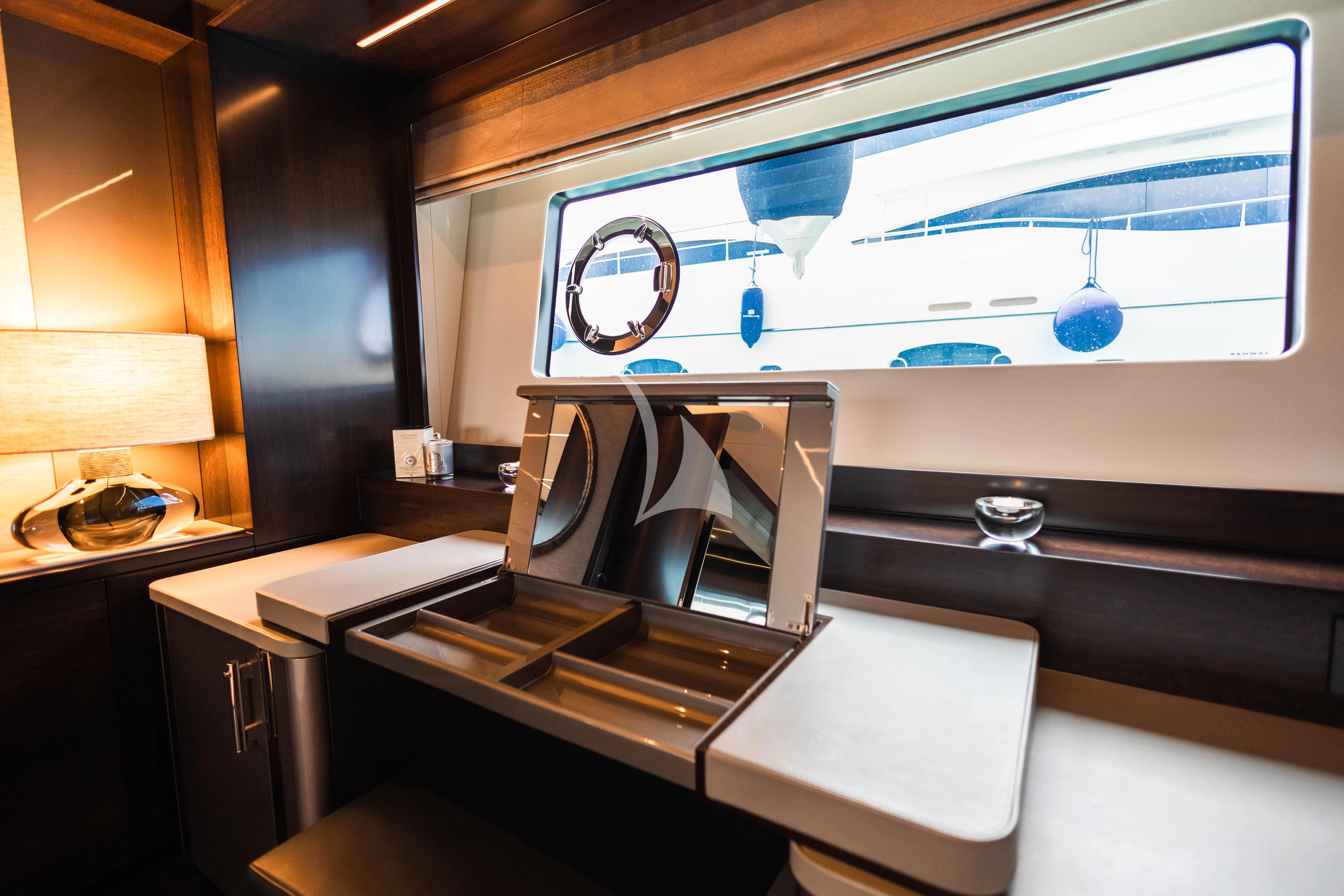 a machine on the counter aboard MOONLIGHT Yacht for Sale