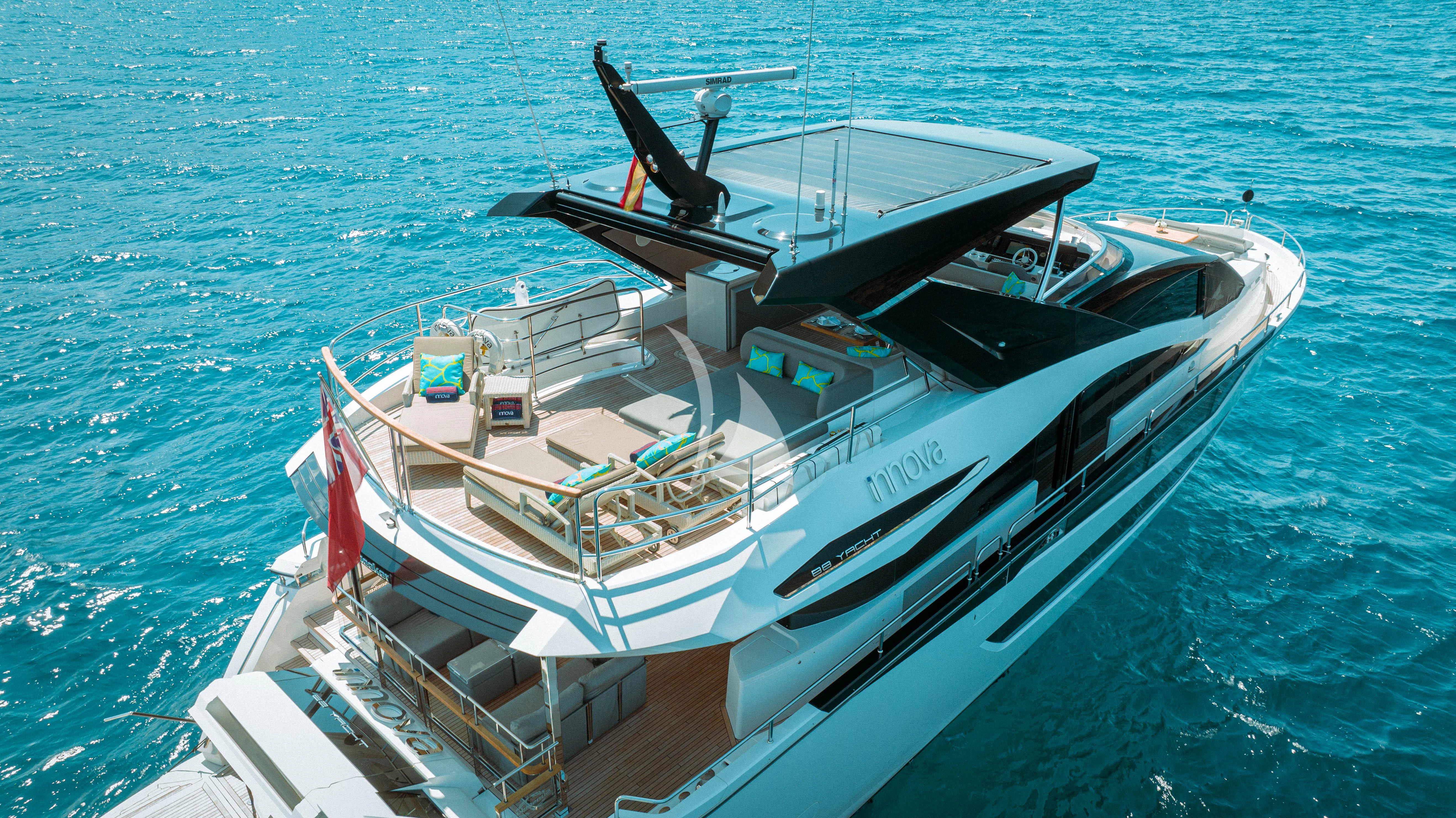 a boat on the water aboard MOONLIGHT Yacht for Sale