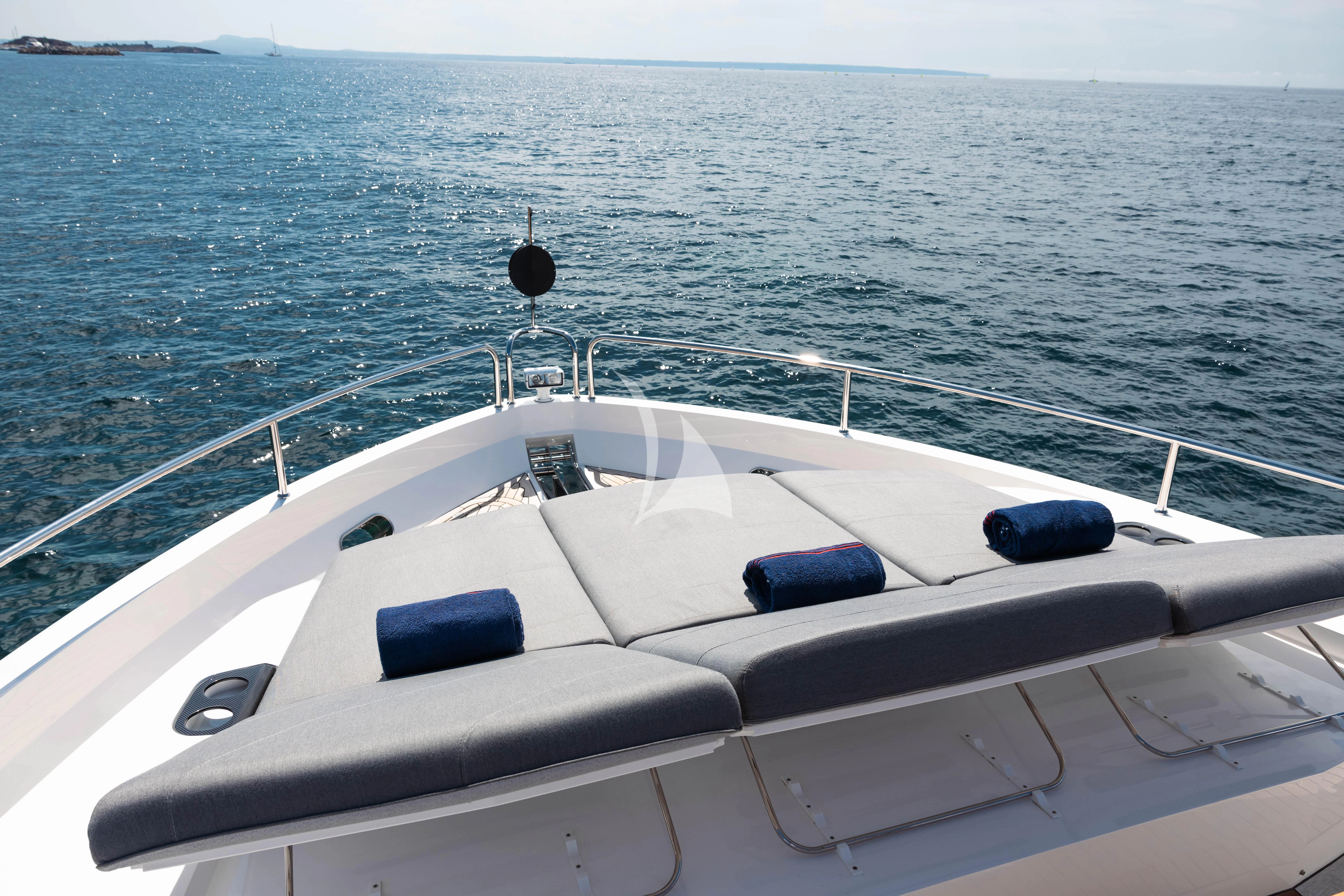 a boat on the water aboard MOONLIGHT Yacht for Sale