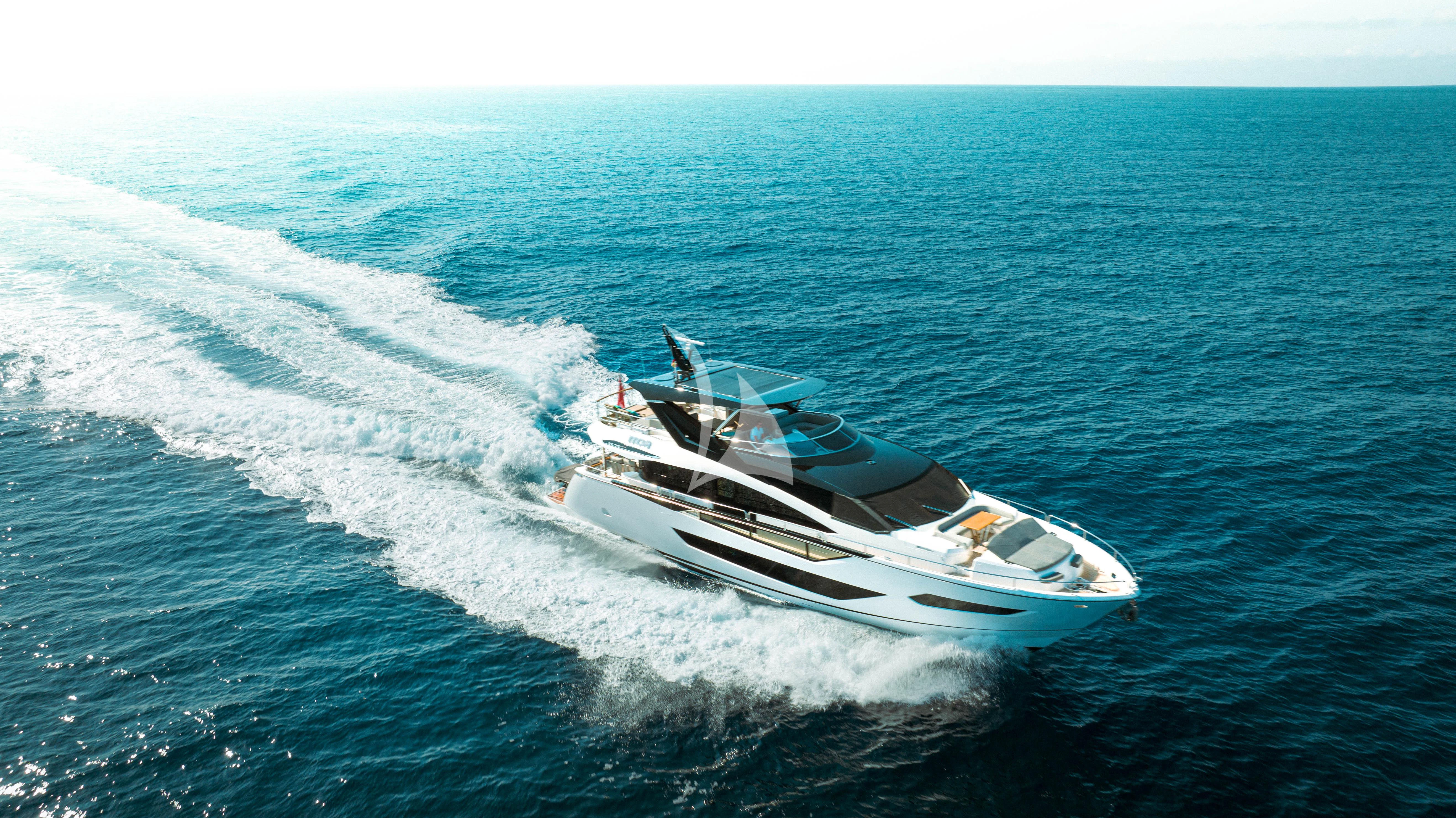 a boat on the water aboard MOONLIGHT Yacht for Sale