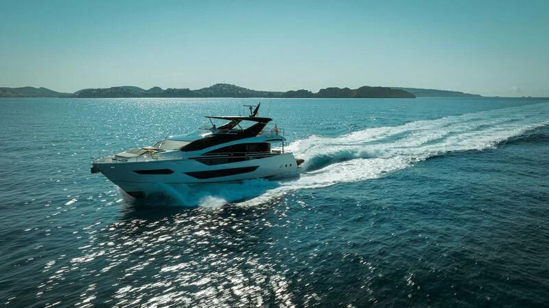 a boat in the water aboard MOONLIGHT Yacht for Sale