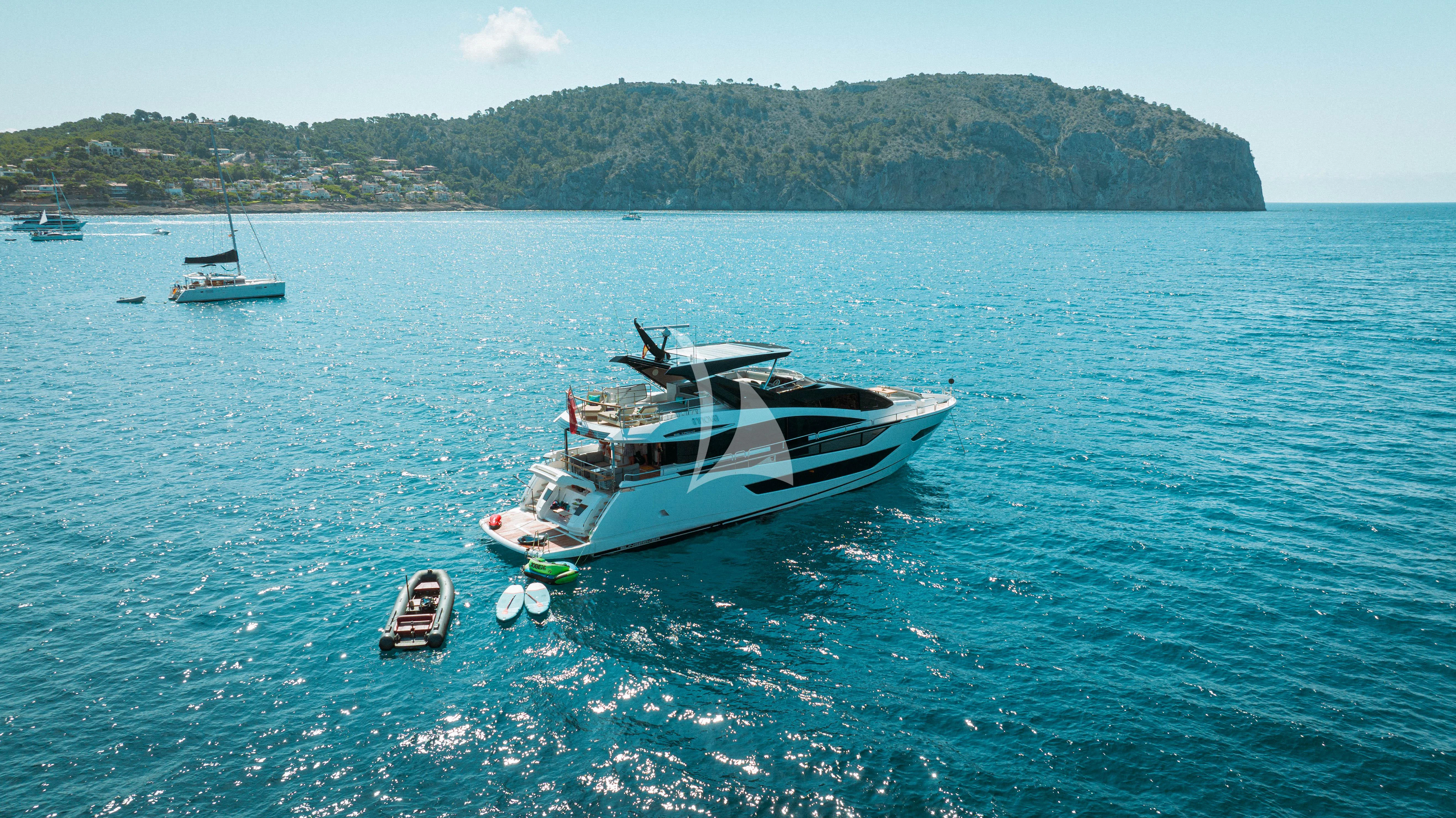 a boat in the water aboard MOONLIGHT Yacht for Sale