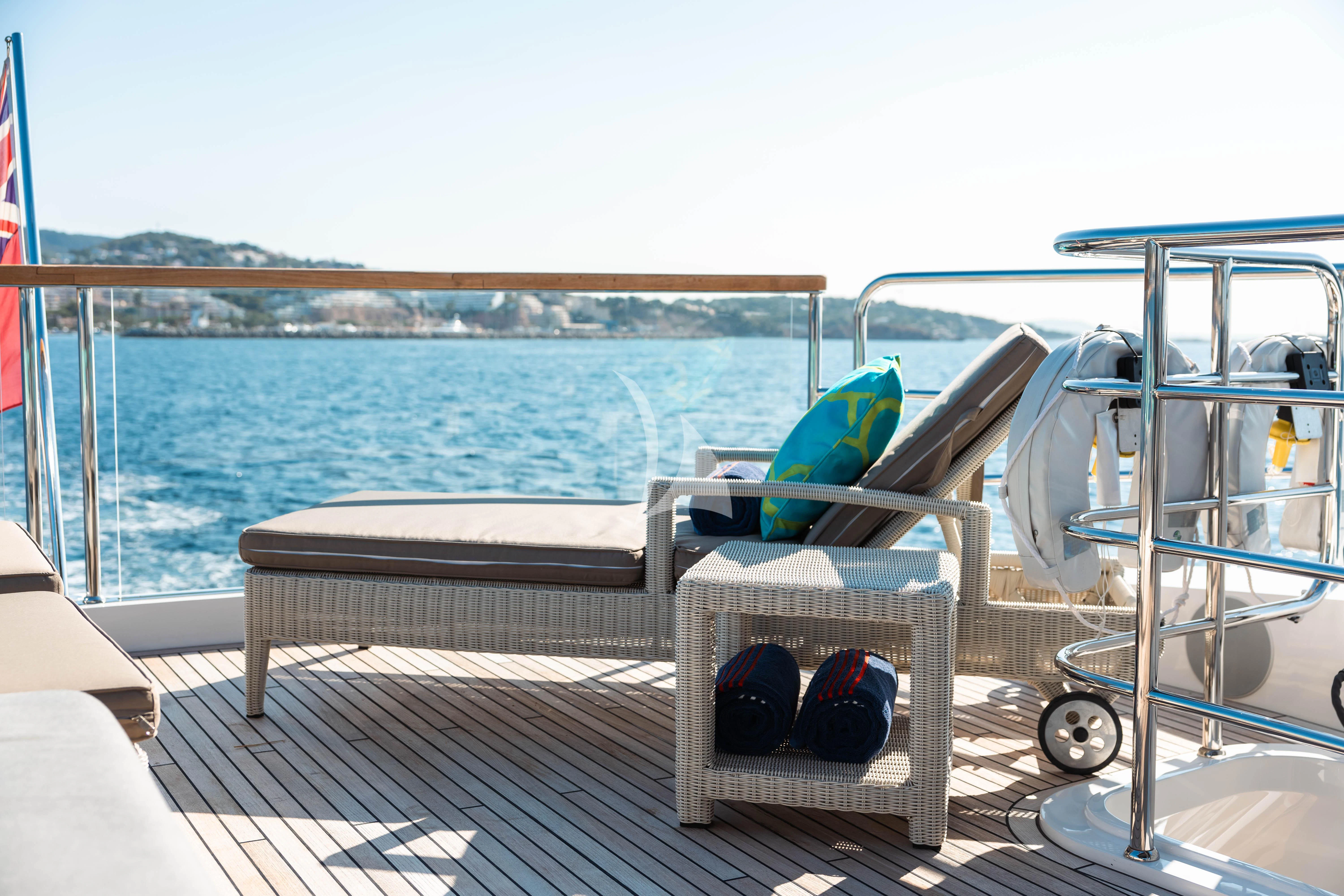a boat on the water aboard MOONLIGHT Yacht for Sale