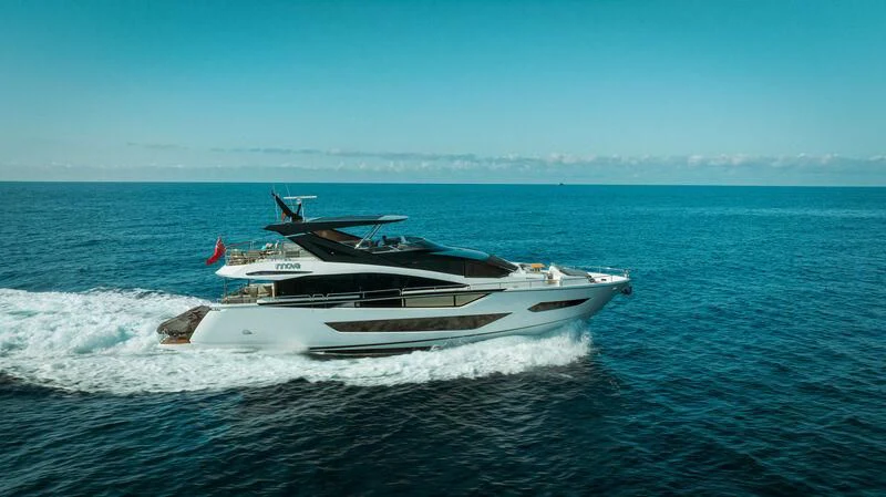 a boat on the water aboard MOONLIGHT Yacht for Sale