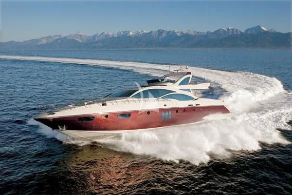 a boat on the water aboard DUKE Yacht for Sale