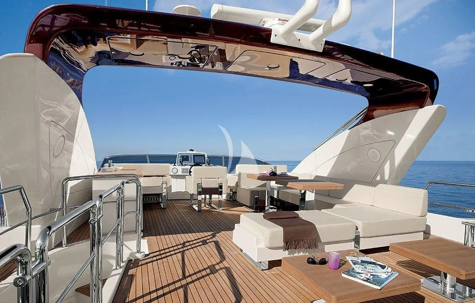 a boat on the water aboard DUKE Yacht for Sale