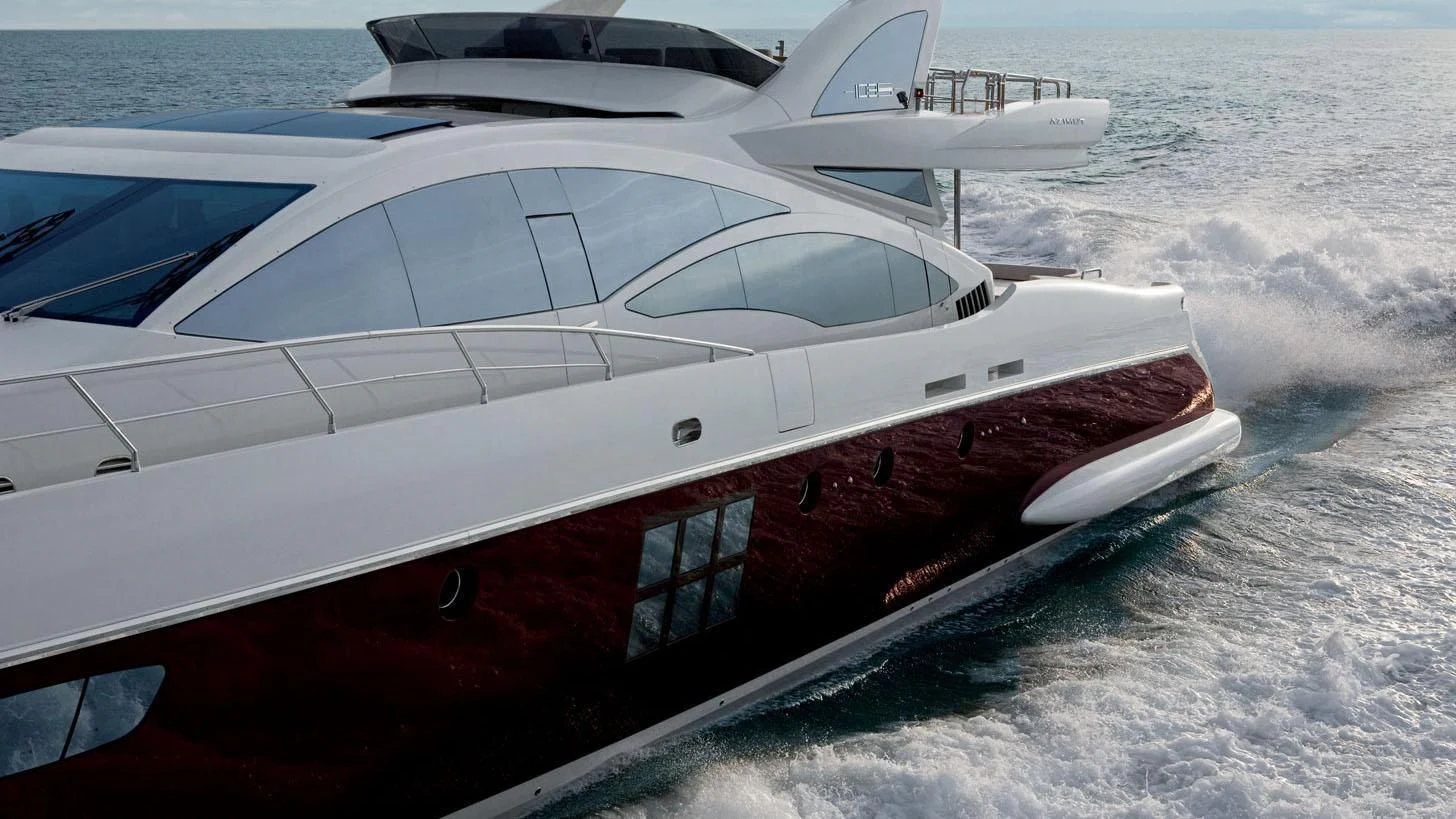 a boat on the water aboard DUKE Yacht for Sale