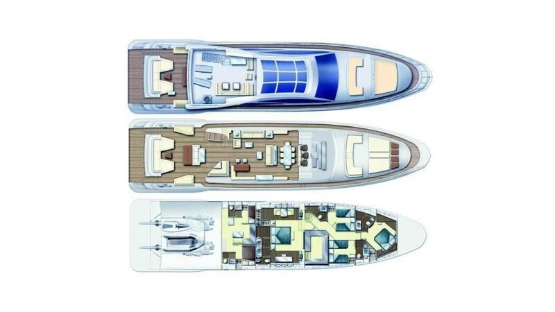 a close-up of a computer chip aboard DUKE Yacht for Sale