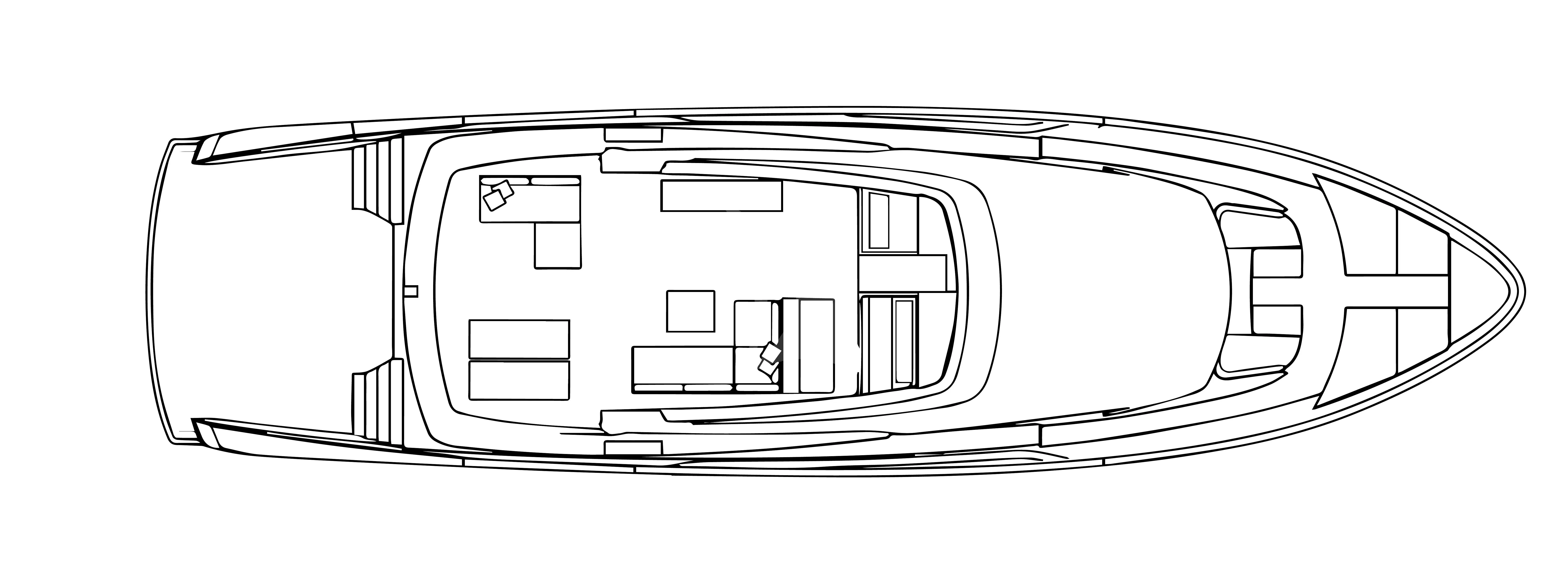 diagram aboard VINCI II Yacht for Sale