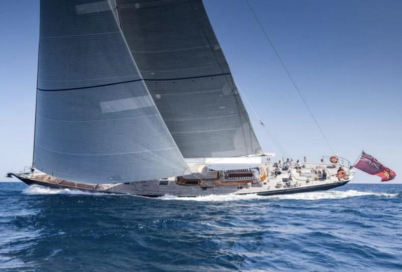 a sailboat on the water aboard BOLERO Yacht for Sale