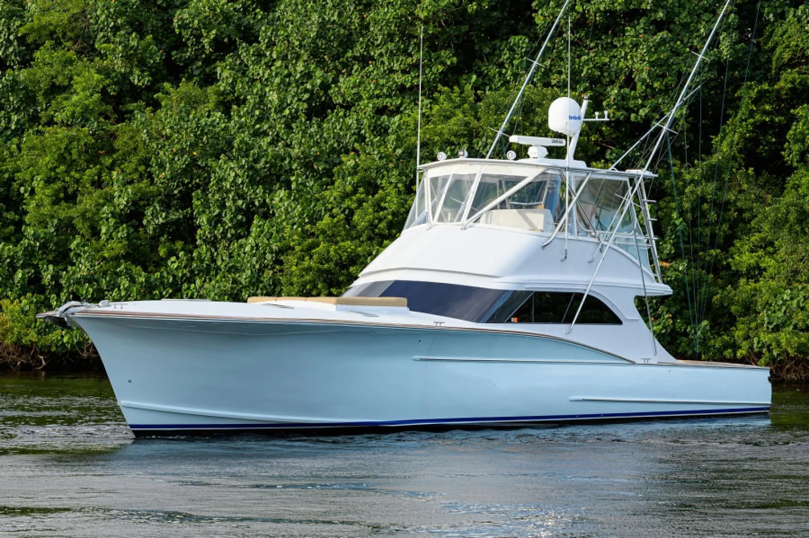 a boat on the water aboard FLYING J Yacht for Sale