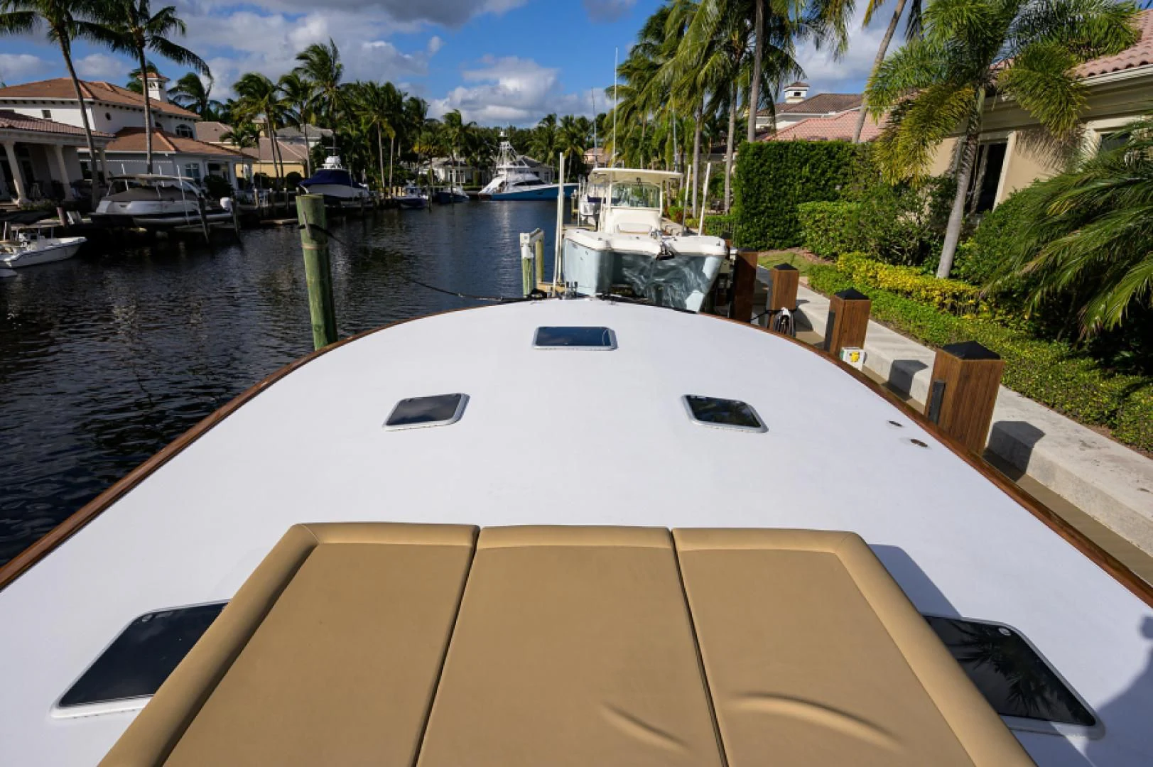 a boat on the water aboard FLYING J Yacht for Sale