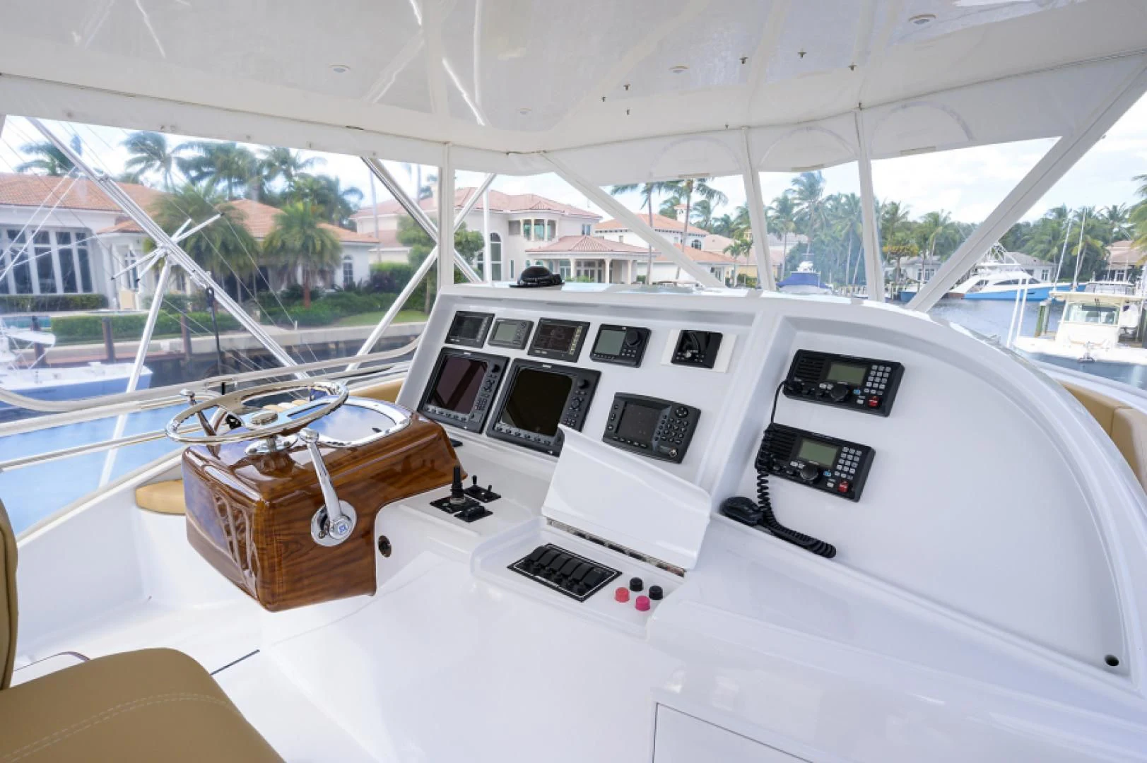 a model of a boat aboard FLYING J Yacht for Sale