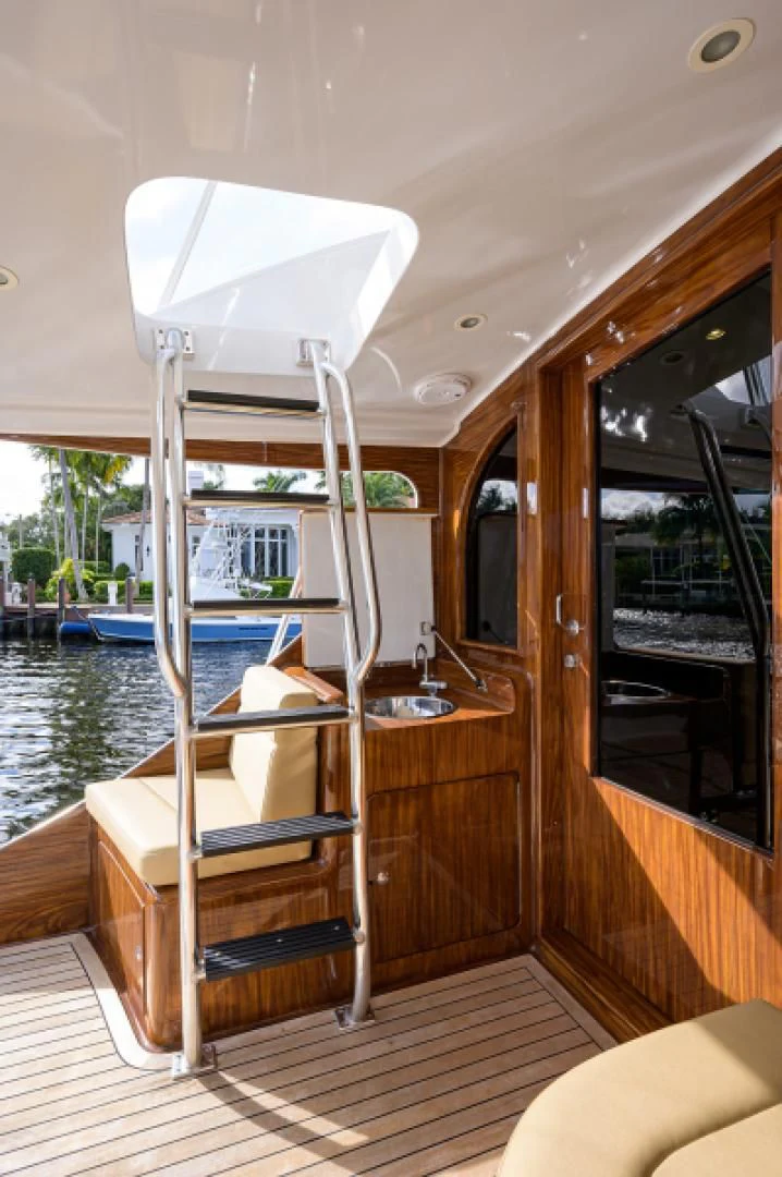 a boat on the water aboard FLYING J Yacht for Sale