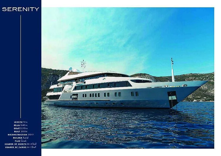 a large white boat in the water aboard MARQUISE Yacht for Sale