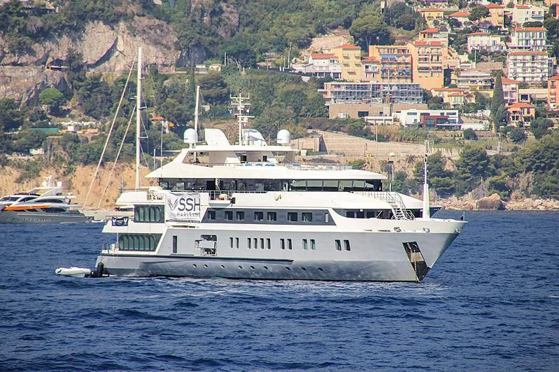 a boat on the water aboard MARQUISE Yacht for Sale