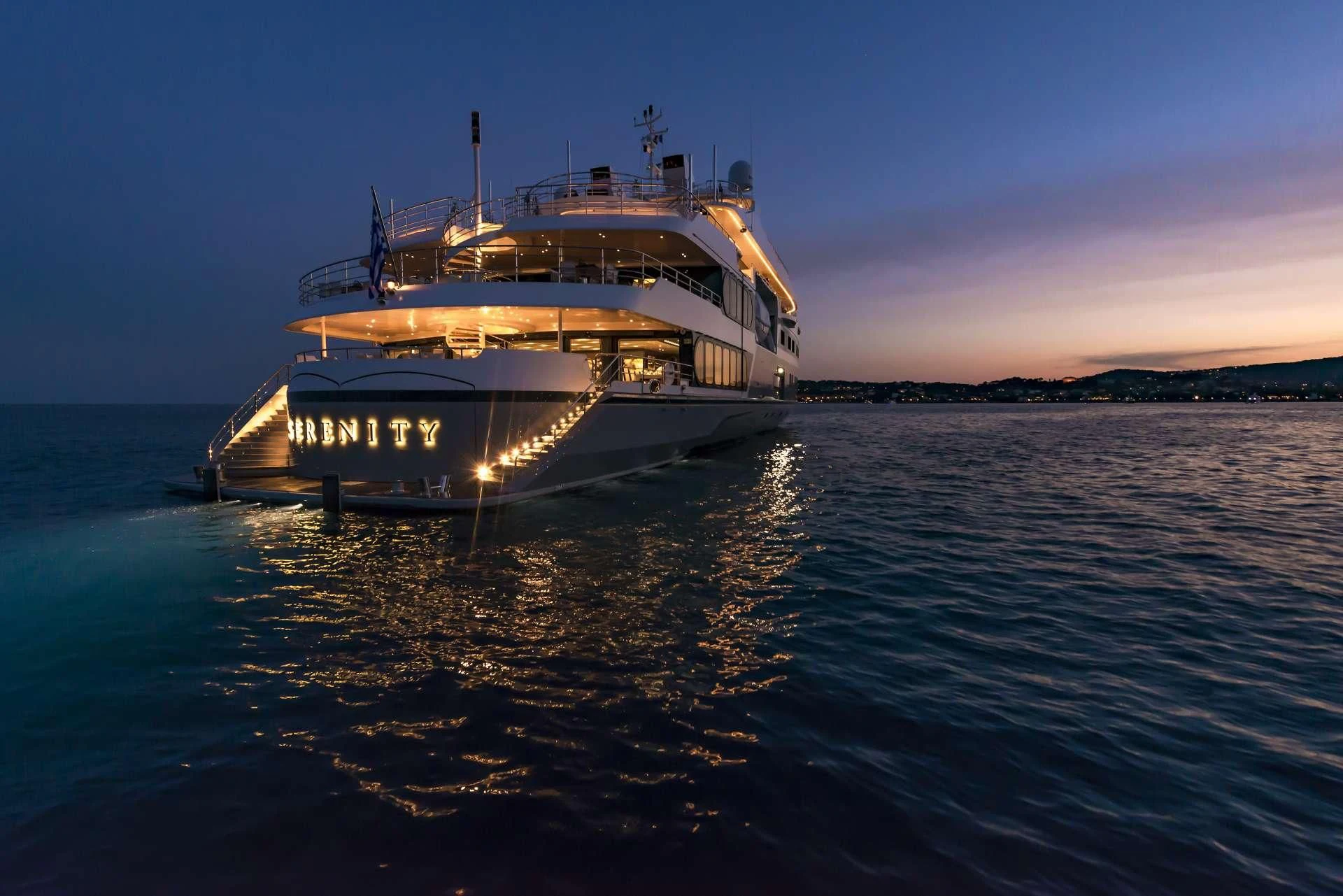 a boat on the water aboard MARQUISE Yacht for Sale