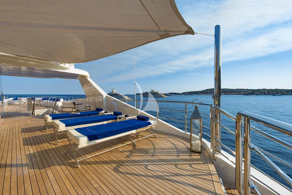 a boat on the water aboard MARQUISE Yacht for Sale