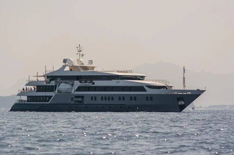 a boat in the water aboard MARQUISE Yacht for Sale