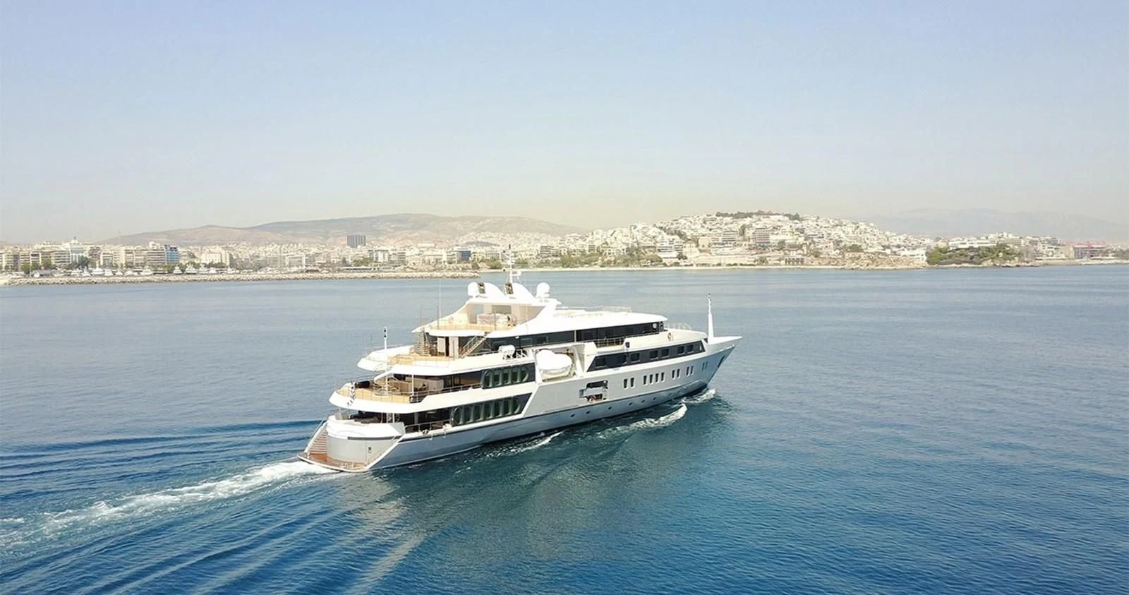 a boat on the water aboard MARQUISE Yacht for Sale