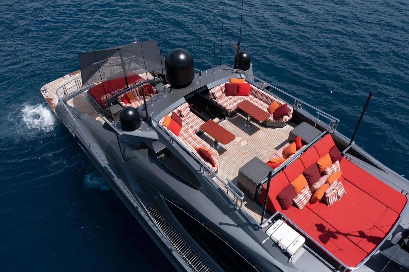 a ship in the water aboard KJOS Yacht for Charter