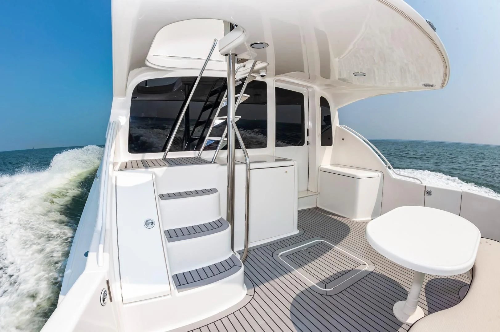 a boat on the water aboard DOG HOUSE Yacht for Sale