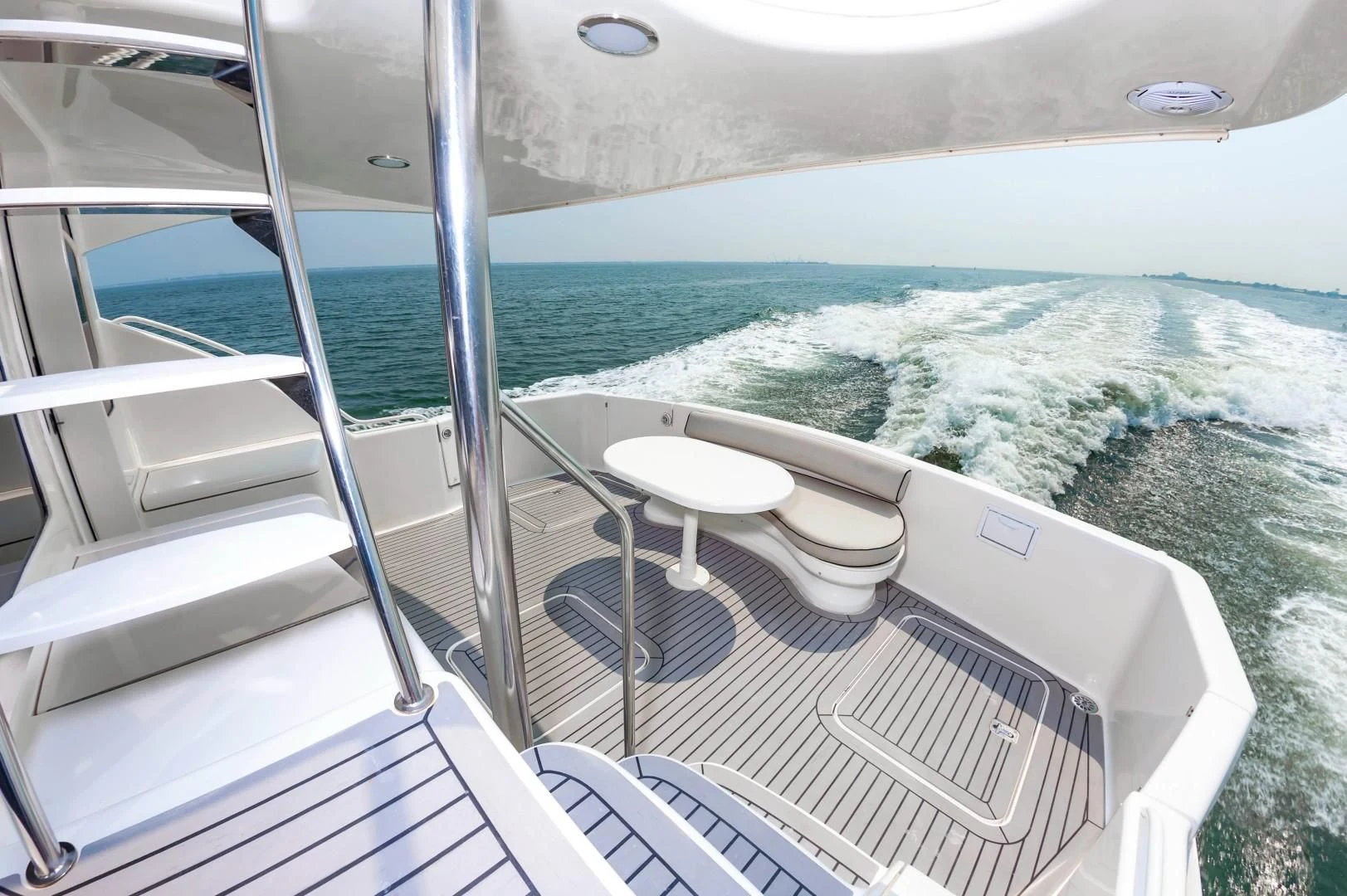 a boat on the water aboard DOG HOUSE Yacht for Sale