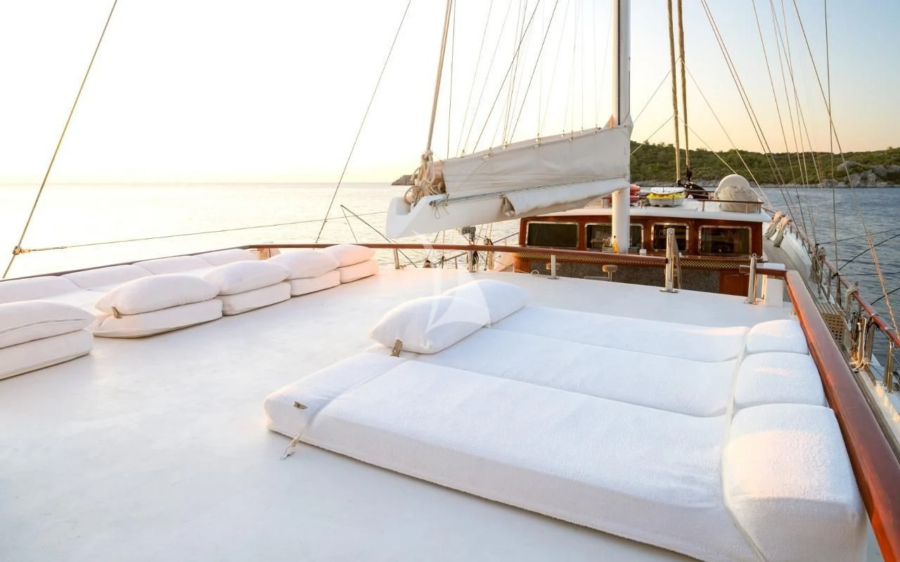 a boat on the water aboard KAPTAN KADIR Yacht for Sale