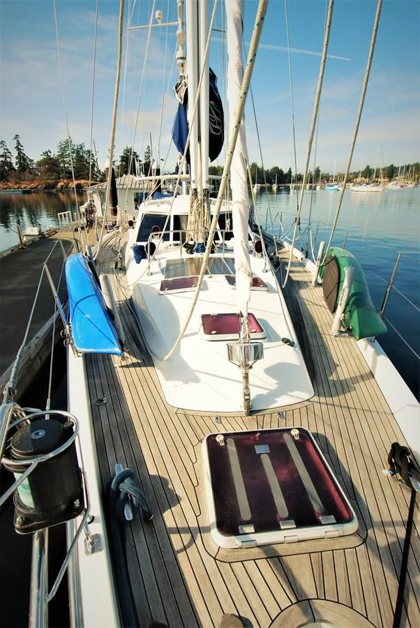 a boat on the water aboard LEONORE Yacht for Sale