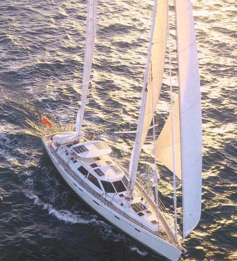 a boat on the water aboard LEONORE Yacht for Sale