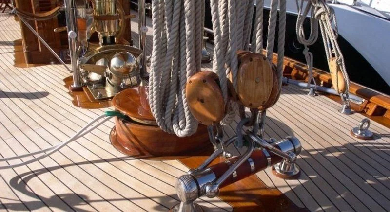 a machine on the counter aboard DORIANA Yacht for Sale