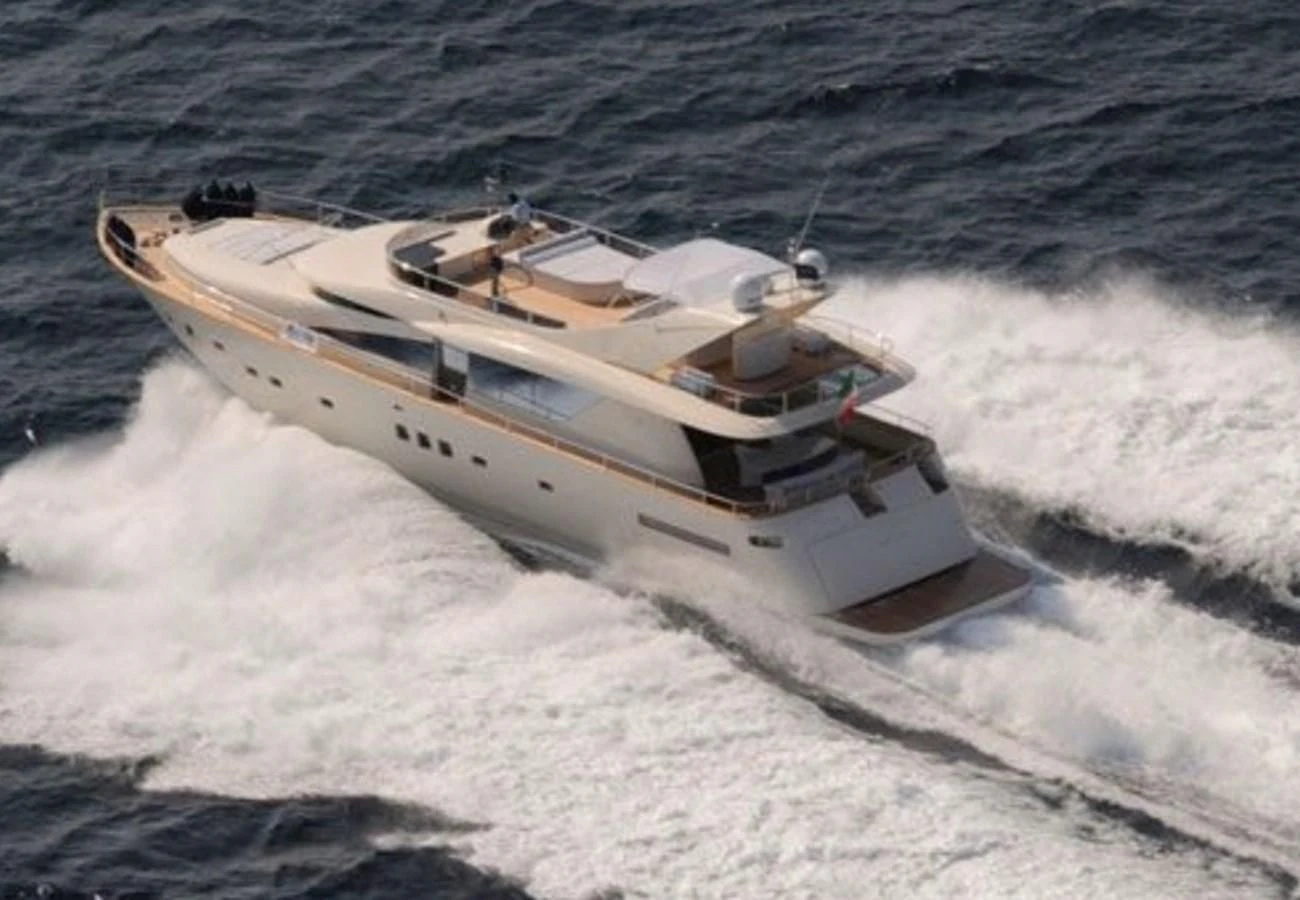 a boat on the water aboard MATHISSE Yacht for Sale