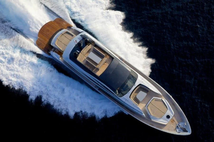 a satellite in space aboard SOLARIS Yacht for Sale