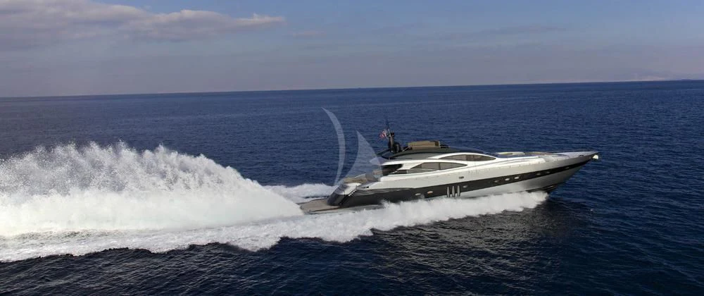 a boat in the water aboard SOLARIS Yacht for Sale
