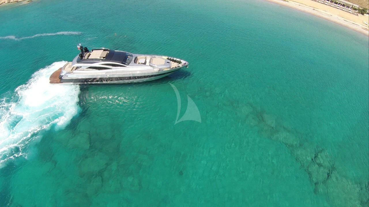 a boat on the water aboard SOLARIS Yacht for Sale