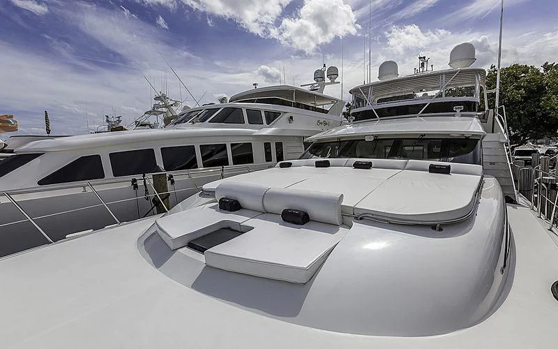 a group of boats docked aboard FIRST HOME Yacht for Sale