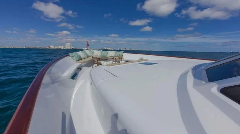 a boat on the water aboard ANNDRIANNA Yacht for Sale