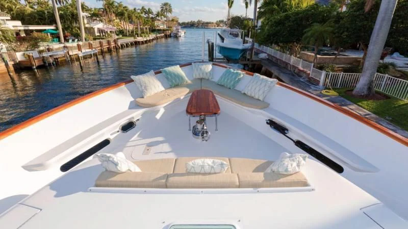 a boat on the water aboard ANNDRIANNA Yacht for Sale