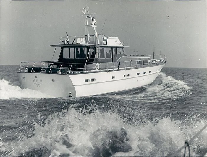 a boat on the water aboard MAGICA STELLA Yacht for Sale