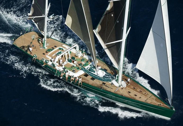 a satellite in space aboard NARIIDA Yacht for Sale