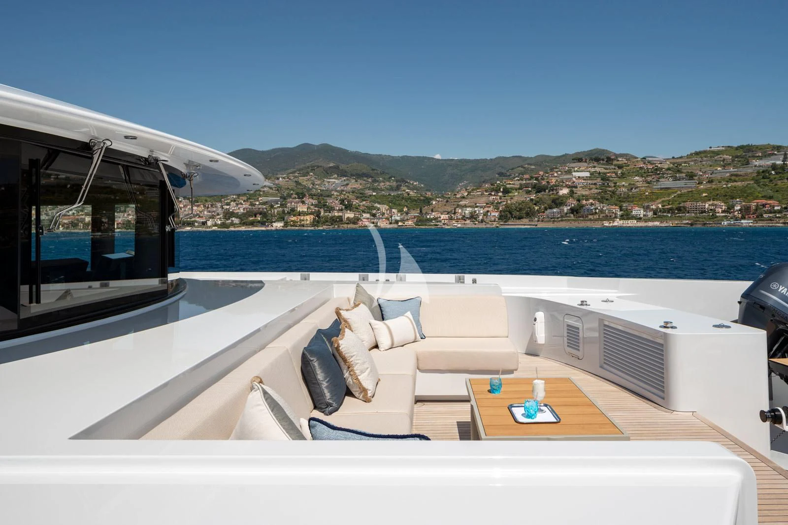 a boat on the water aboard MOSKITO Yacht for Sale