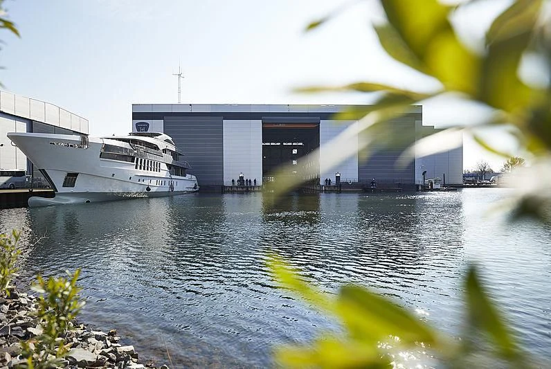 a boat in a body of water aboard MOSKITO Yacht for Sale