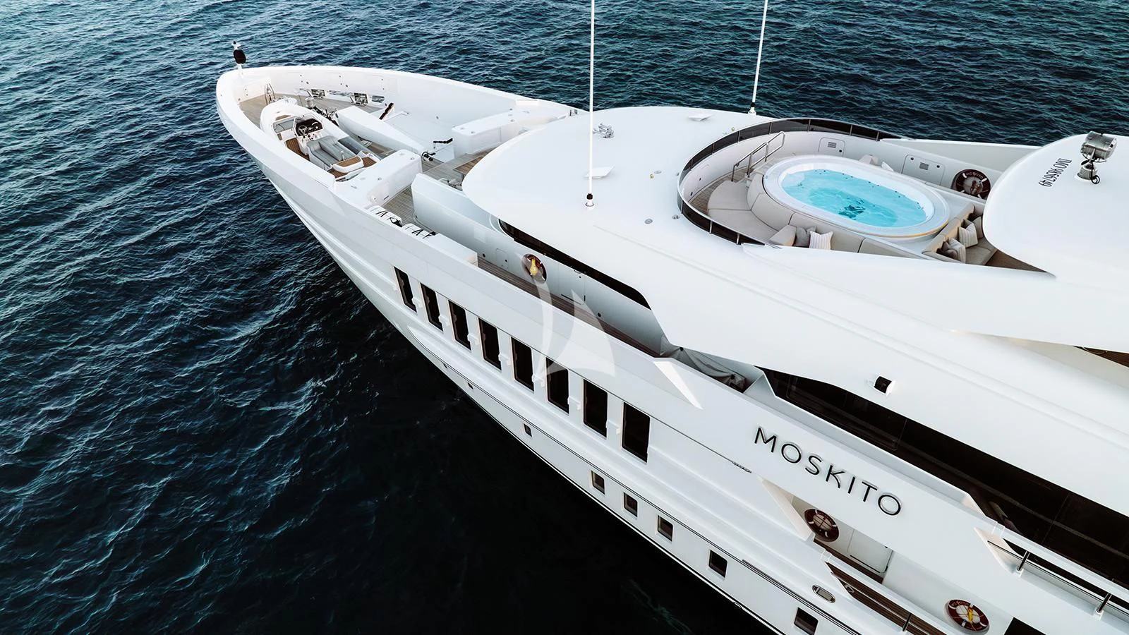 a boat on the water aboard MOSKITO Yacht for Sale