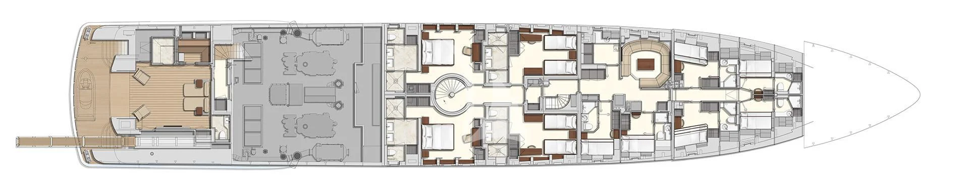 diagram aboard MOSKITO Yacht for Sale