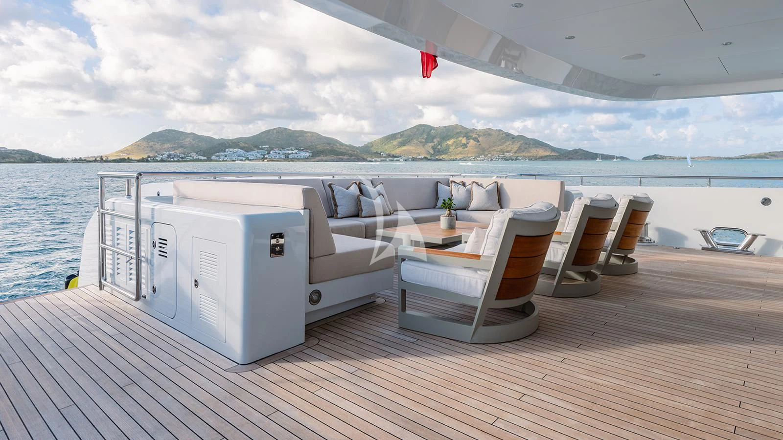 a boat on the water aboard MOSKITO Yacht for Sale