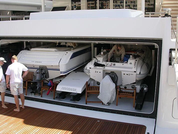 diagram aboard ZENOBIA Yacht for Sale