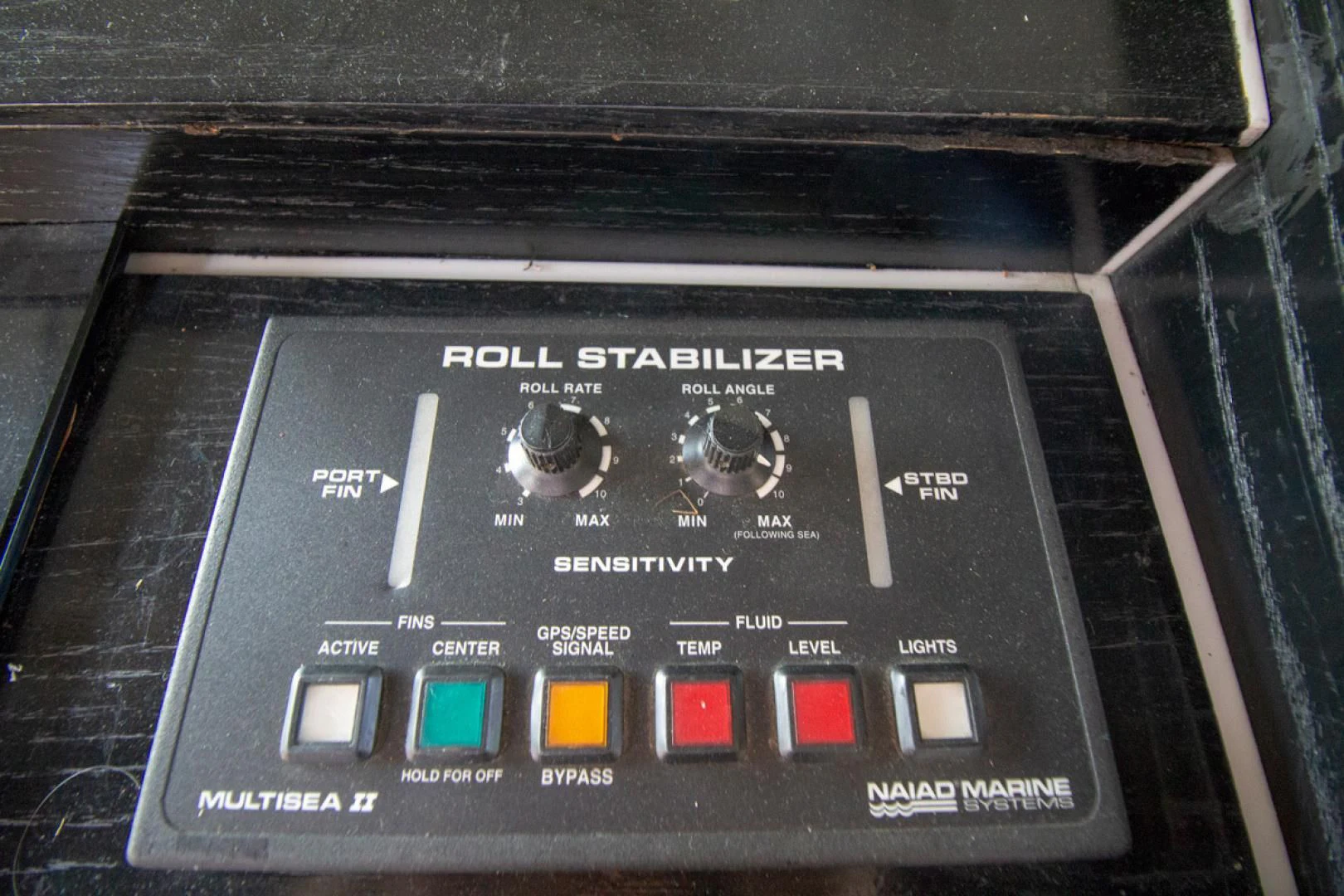graphical user interface aboard LIQUIDITY Yacht for Sale