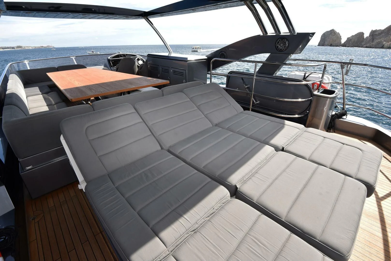 a boat on the water aboard SAVI II Yacht for Sale