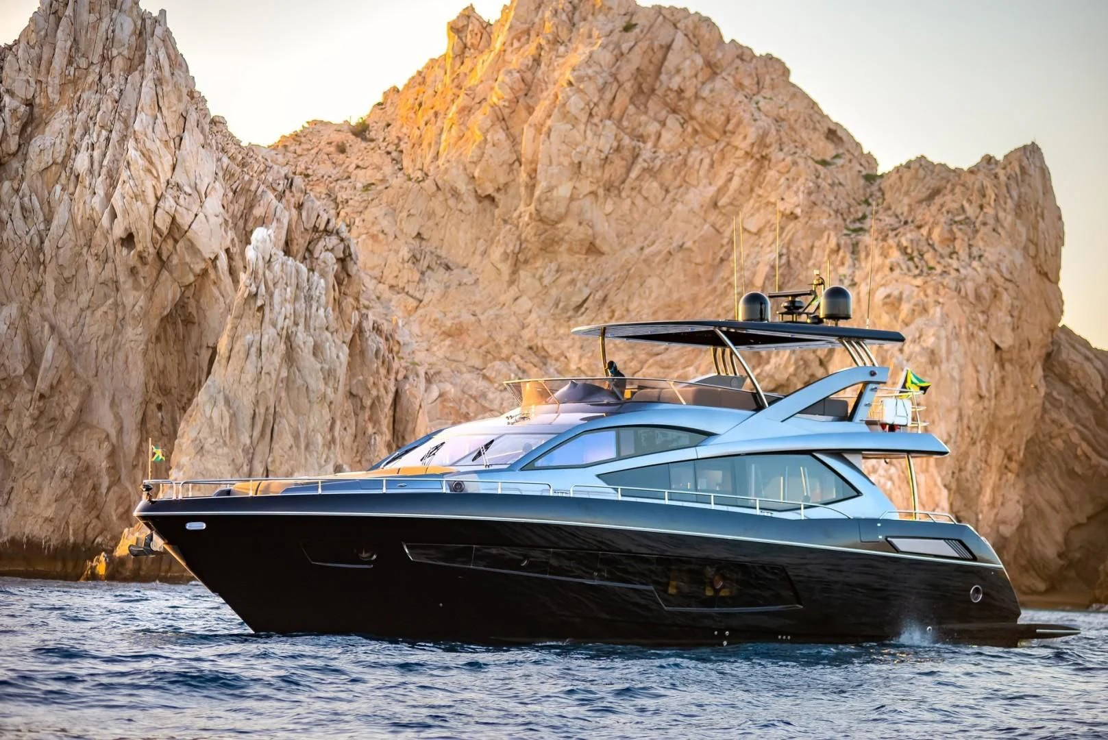 a boat on the water aboard SAVI II Yacht for Sale