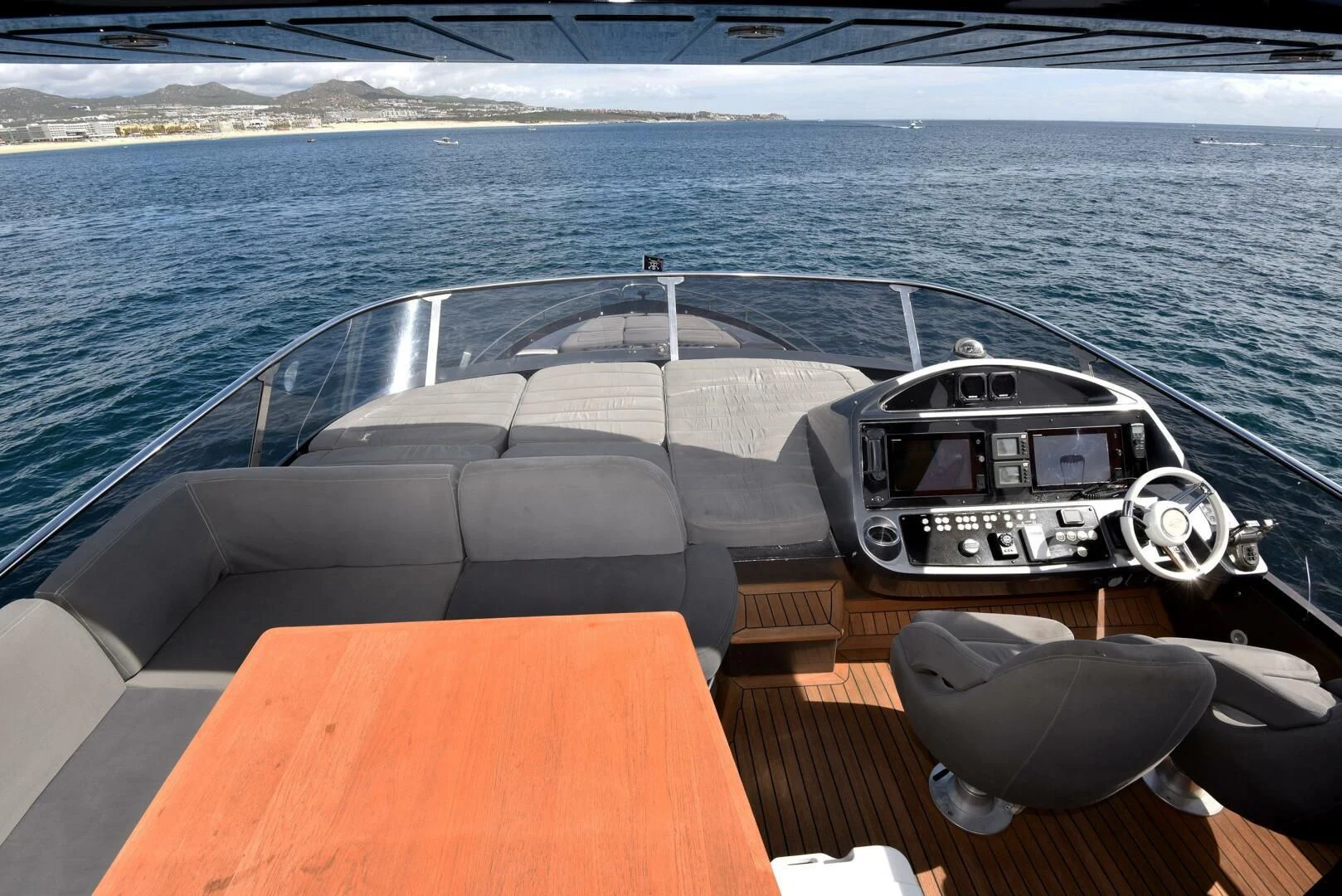 the inside of a boat aboard SAVI II Yacht for Sale